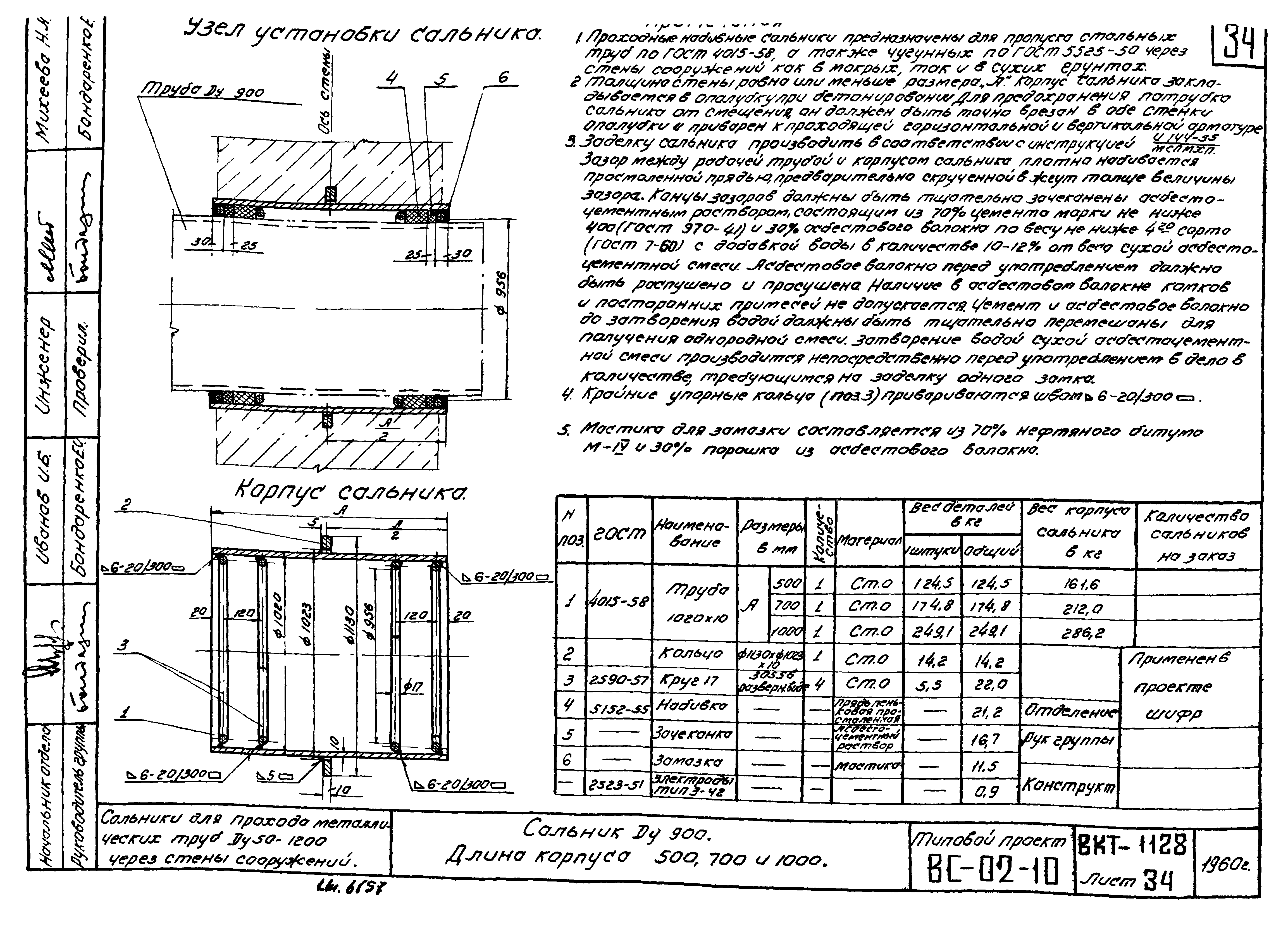 Cальники Ду900 ВС-02-10. Страница 2