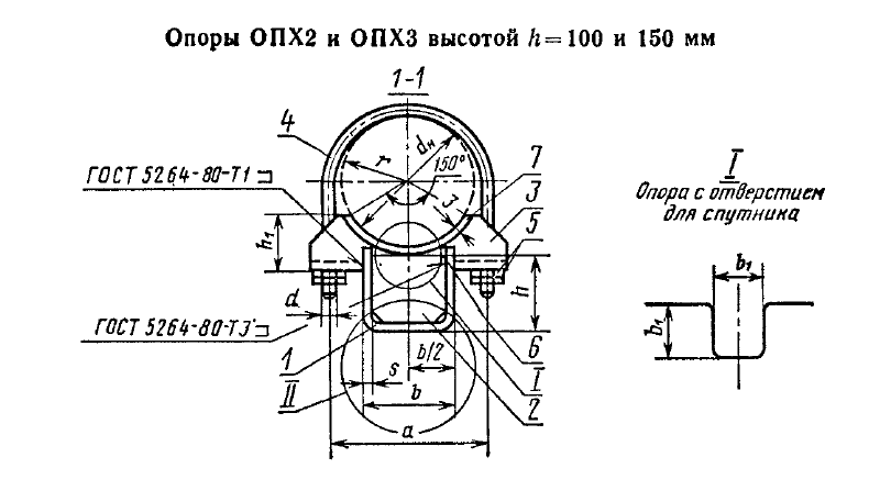 Опора подвижная ОПХ2. Страница 1