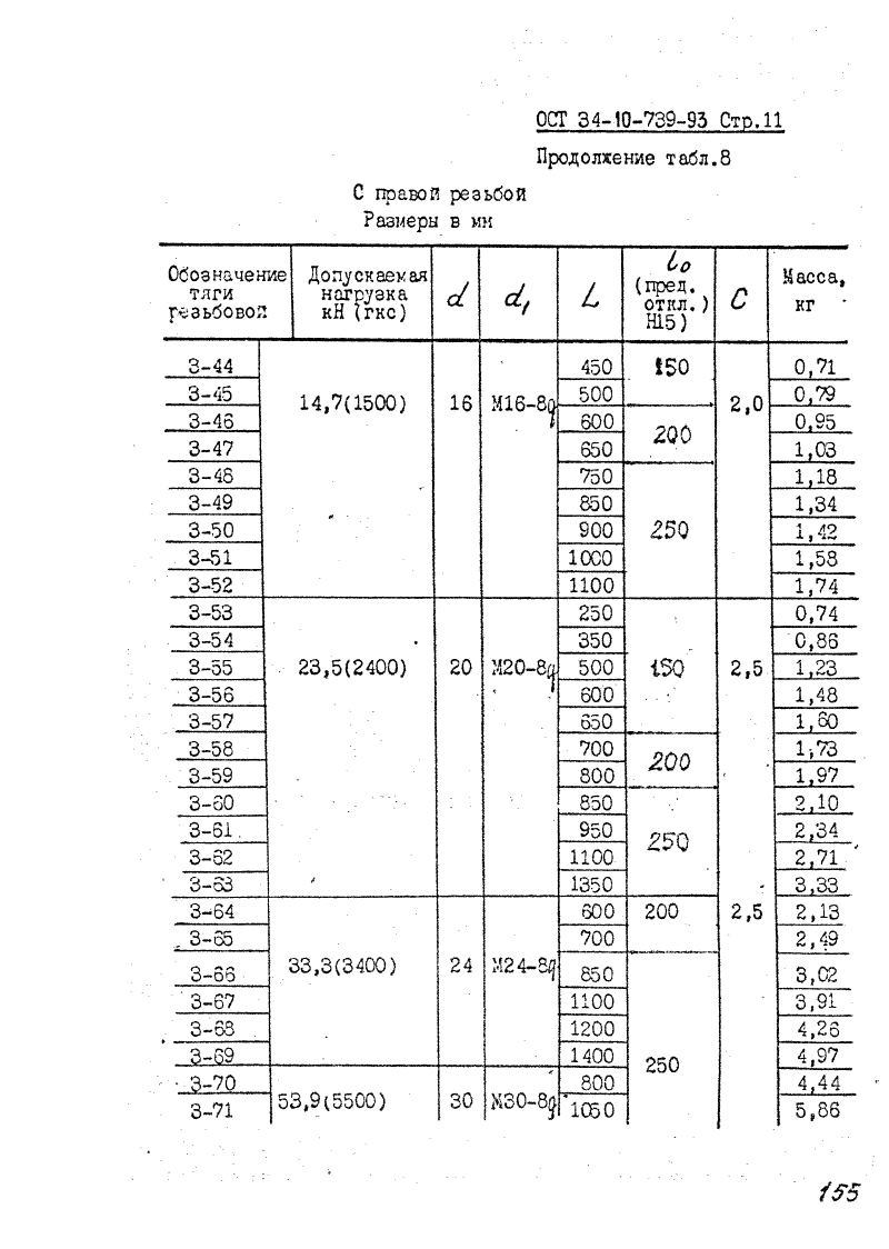 ОСТ 34-10-739-93. Страница 11